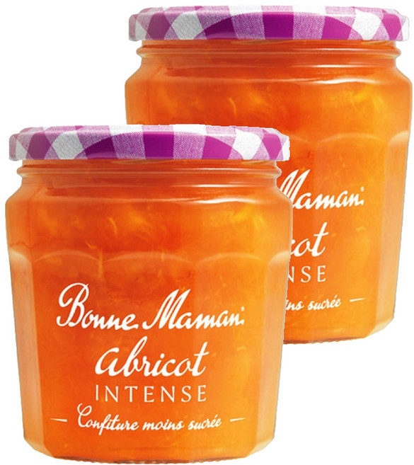 본마망 인텐스 살구잼, 335g, 2개