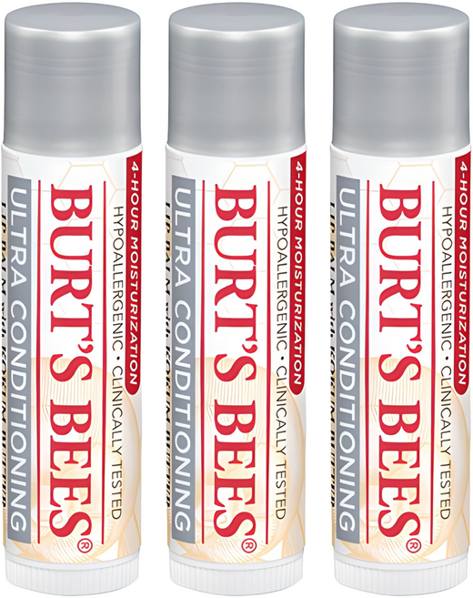 버츠비 울트라 컨디셔닝 립 밤, 코쿰버터, 4.25g, 3개