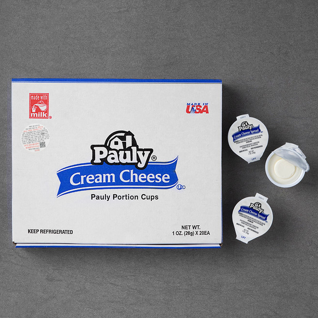 PAULY 크림치즈 컵, 28g, 20개입, 1개