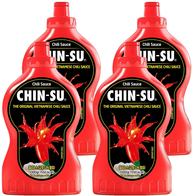친수 칠리소스, 1kg, 4개