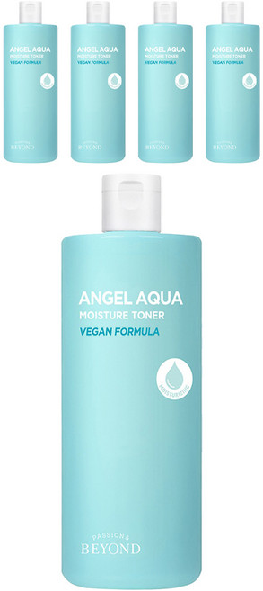 [비건라이프] 비욘드 엔젤아쿠아 수분 진정 토너, 500ml, 5개