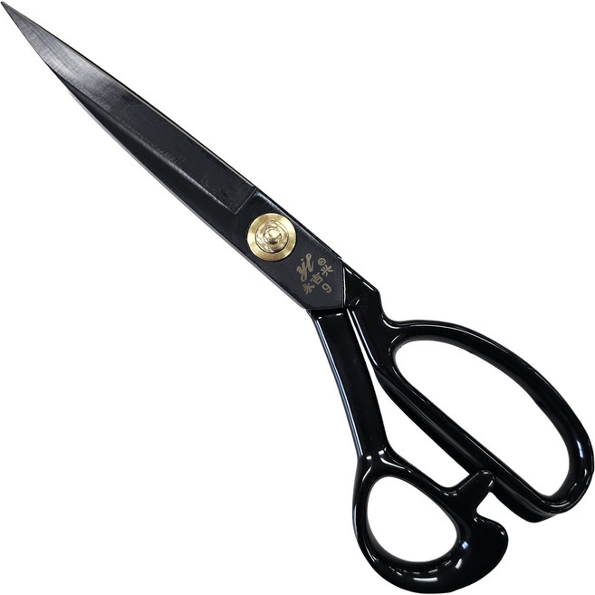 아유디 프리미엄 재단가위 9호, 블랙, 1개