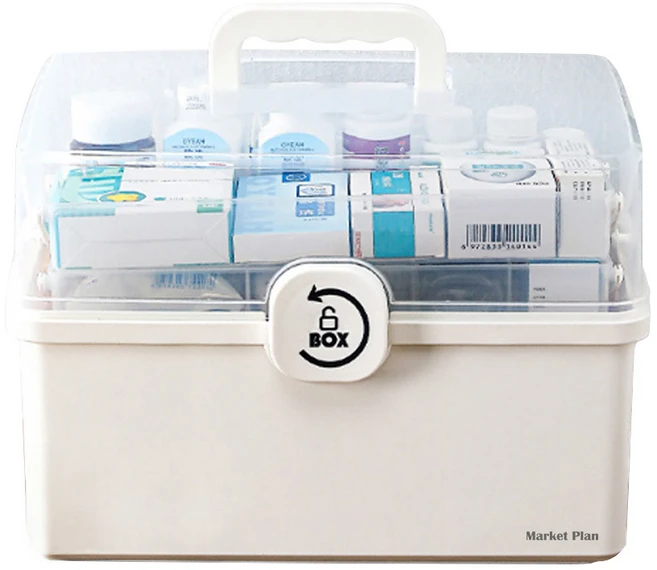 마켓플랜 구급 상자 케이스, 1개 - 쿠팡