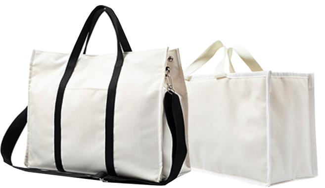 FLOWBEBE 尿布托特包組, 象牙白