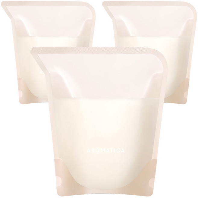 아로마티카 헤어 씨크닝 컨디셔너 리필 로즈마리, 500ml, 3개