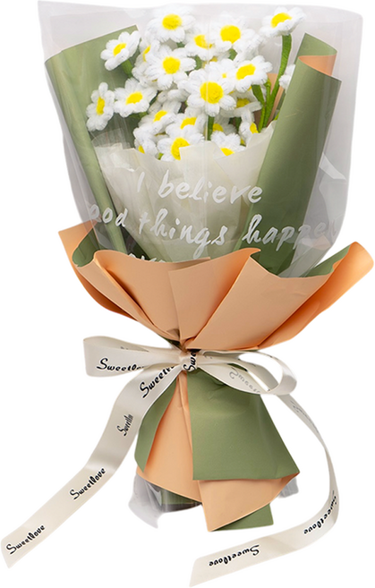 투코비 모루 꽃다발 만들기 DIY키트 세트, 1세트, 05 데이지