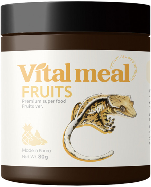 바이탈밀 후르츠 도마뱀 사료, 80g, 1개