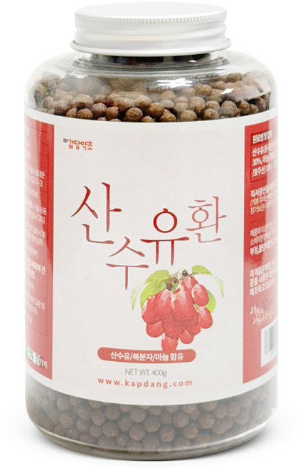 갑당약초 산수유환 병타입, 1개, 400g