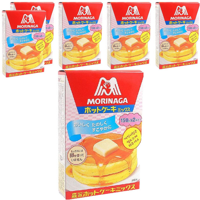 모리나가 핫케익믹스, 300g, 6개