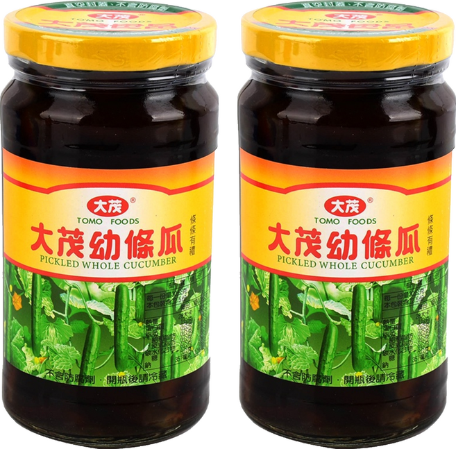 大茂 幼條瓜, 375g, 2罐