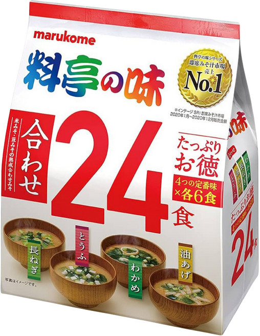 marukome 綜合味噌湯 24包, 432g, 1袋
