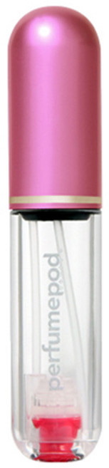 트라발로 퍼퓸팟 퓨어 펌핑식 충전 휴대용 향수공병 5ml, 핫핑크, 1개