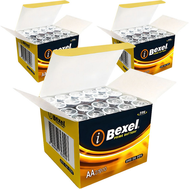 SM Bexel 鹼性AA電池, 20入, 3個