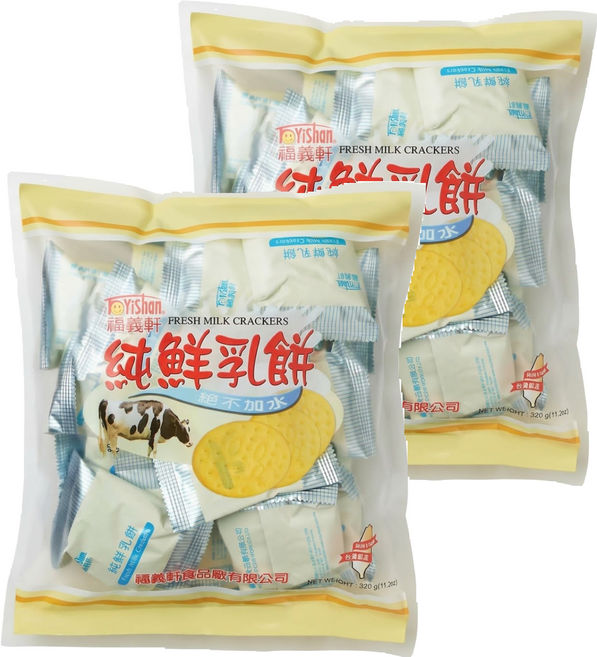 福義軒 純鮮乳餅, 320g, 2袋