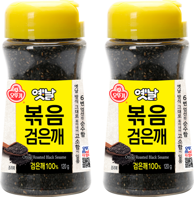 오뚜기 옛날 볶음 검은깨, 120g, 2개