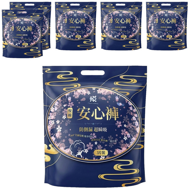 JOYFUL NAPKIN 悅棉 棉柔安心褲, XL(95~115cm), 18片, 1組
