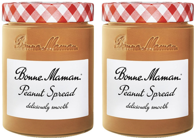 Bonne Maman 絲滑花生醬, 325g, 2罐