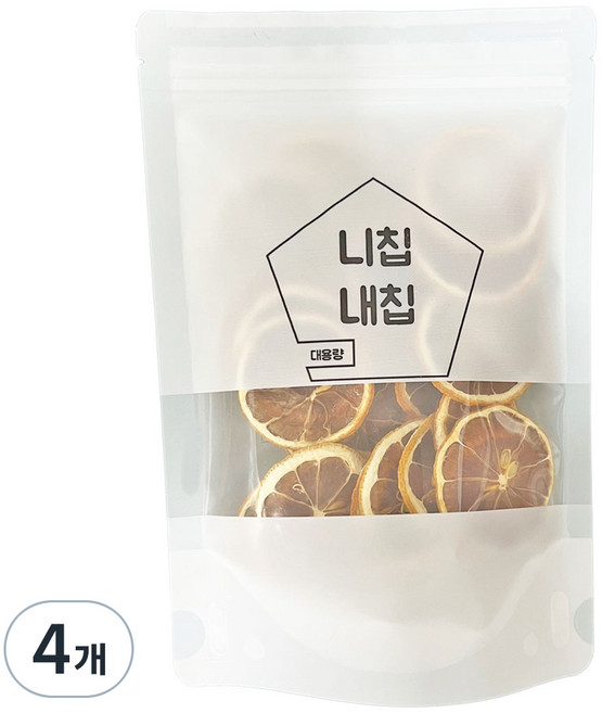 니칩내칩 건조 레몬, 4개