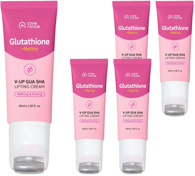 케어란스 글루타치온 레티노 브이 업 괄사 리프팅 크림, 5개, 40ml