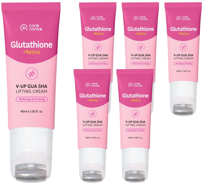 케어란스 글루타치온 레티노 브이 업 괄사 리프팅 크림, 6개, 40ml
