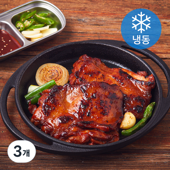 서초닭 서초닭갈비 순한맛 (냉동), 600g, 3개