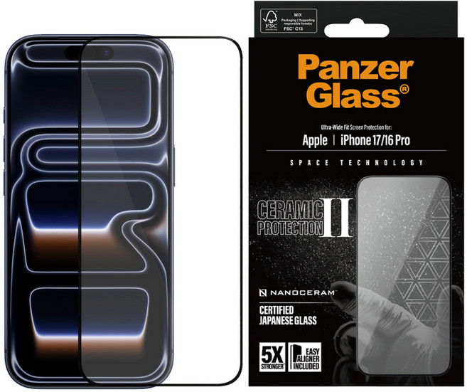 PanzerGlass 5倍陶瓷玻璃保貼, 1個