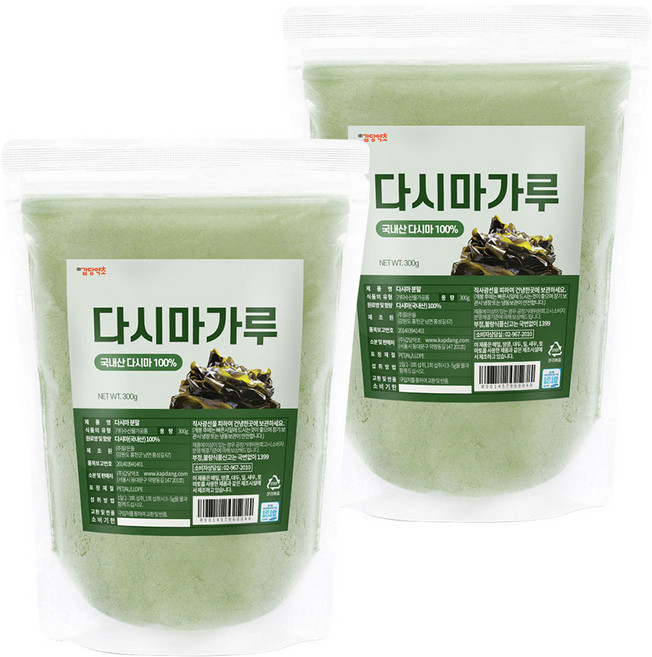 갑당약초 다시마 가루, 300g, 2개