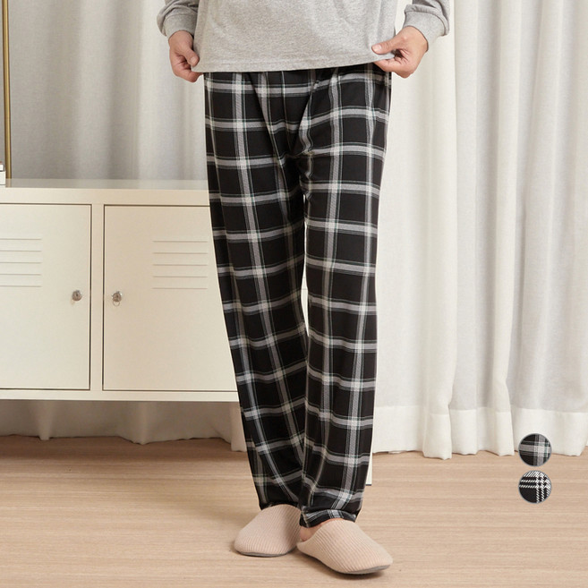CARET 남성용 빅사이즈 부드러운 감촉 잠옷 바지