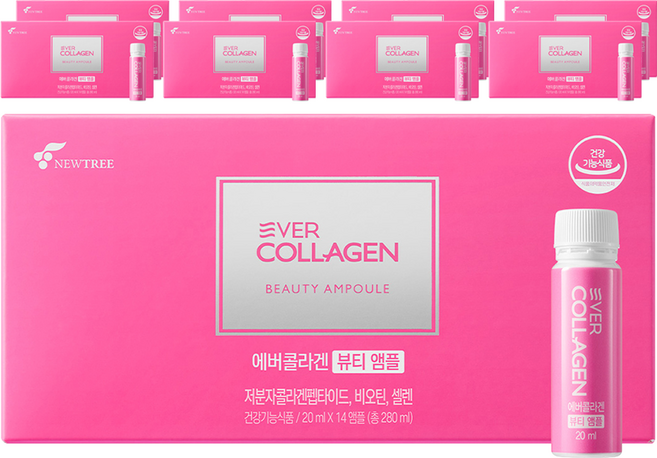 에버콜라겐 뷰티 앰플 콜라겐, 280ml, 9개