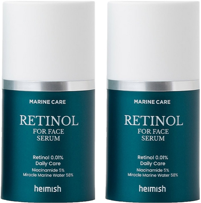 heimish Marine Care視黃醇臉部精華, 50ml, 2個