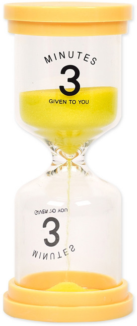 포포팬시 미니 모래시계, 옐로우 3분