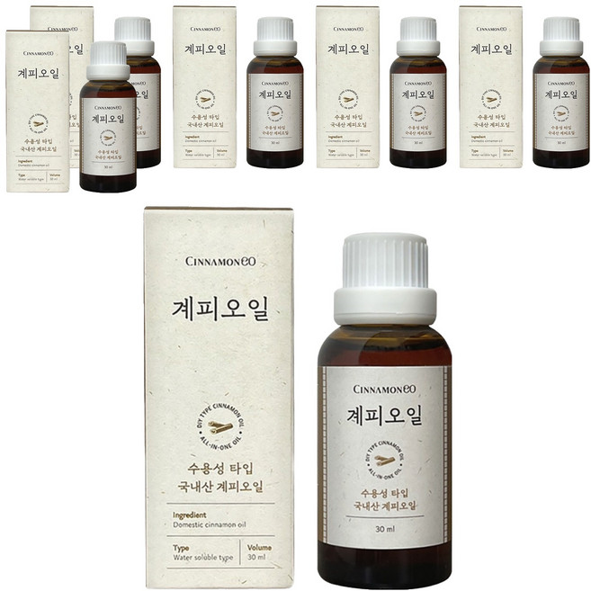 시나몬이오 계피오일, 30ml, 6개