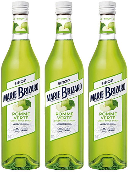 마리브리자드 그린애플 시럽, 700ml, 3개