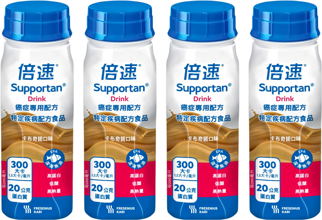 Supportan 倍速 癌症專用配方 卡布奇諾口味, 200ml, 4瓶