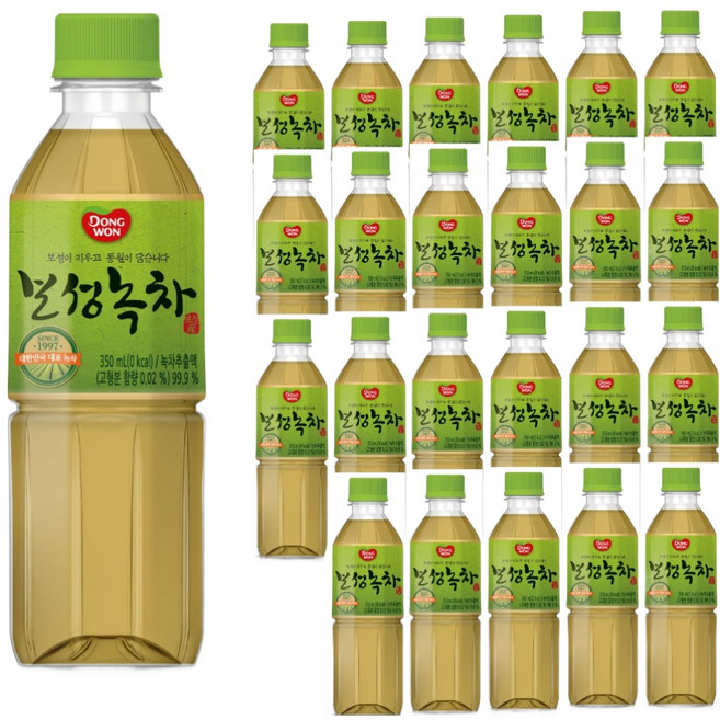 동원보성녹차, 350ml, 24개