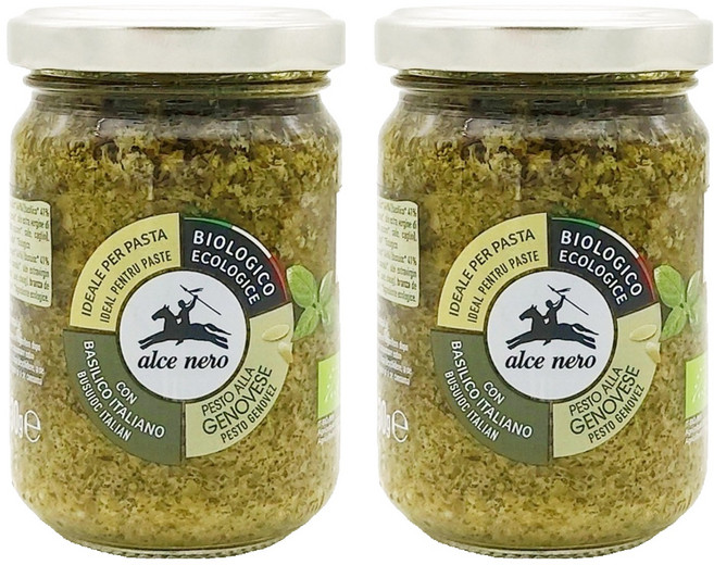 알치네로 유기농 바질 페스토 제노비스 130G, 2개