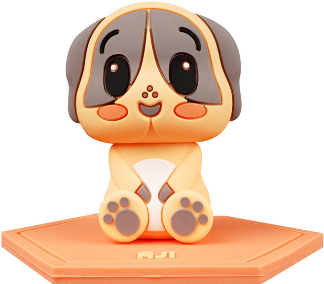 허브타임 허브팜 캐릭터 차량용 디퓨저 50ml, 아지 레드프룻, 1개