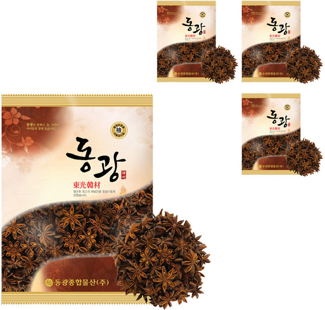 동광한방몰 팔각향 스타아니스, 4개, 100g