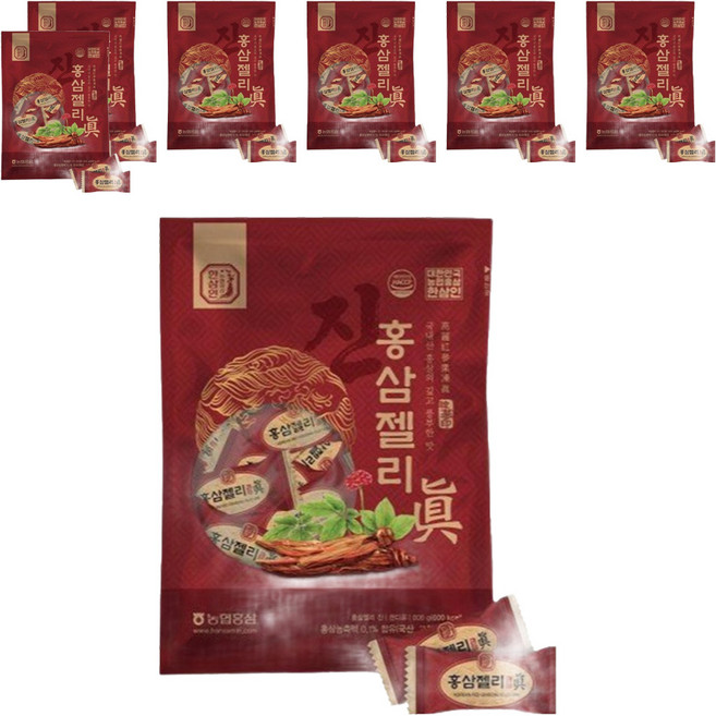 한삼인 홍삼젤리 진, 200g, 7개