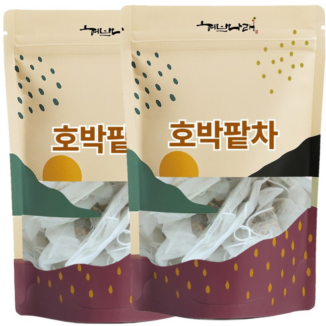 허브나래 호박팥차 티백, 2g, 50개입, 2개