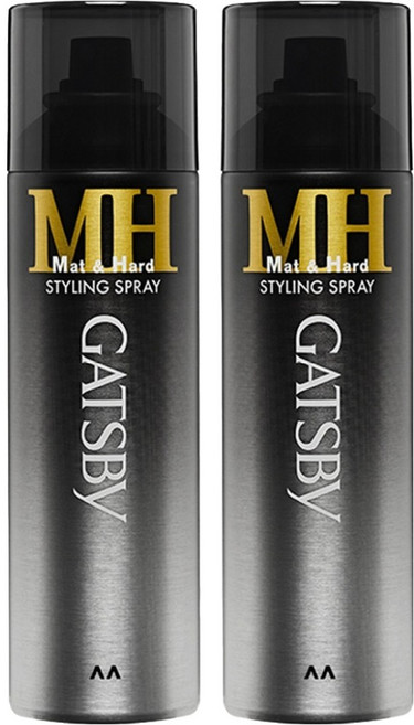갸스비 스타일링 헤어스프레이 매트&하드, 200ml, 2개