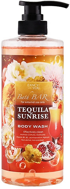 FANCY YOU 調酒沐浴乳 龍舌蘭日出, 750ml, 1瓶