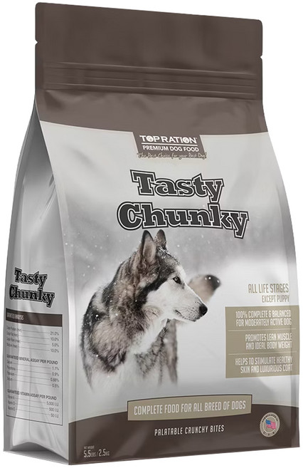 TOP RATION PREMIUM 良好體態配方 全齡犬用狗糧, 火雞 + 羊肉, 2500g, 1袋