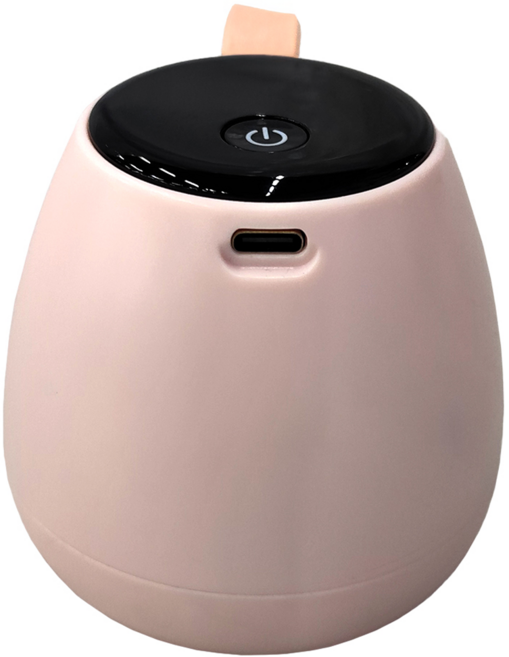 mini充電式液晶顯示除毛球機 甜心粉 7.6x7.6x7.8cm, G5241-2