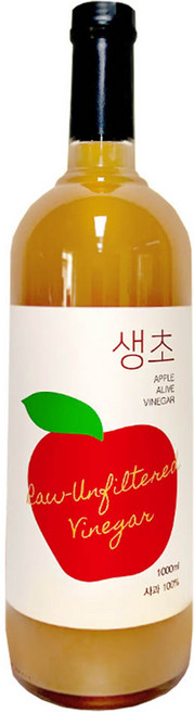 생생초 생초 사과 음용식초, 1L, 1개