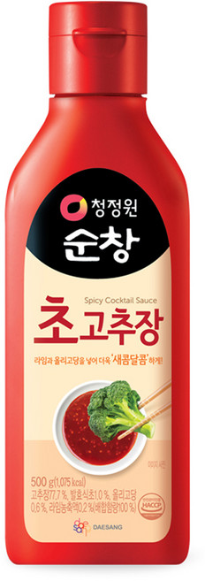 청정원순창 초고추장, 500g, 1개