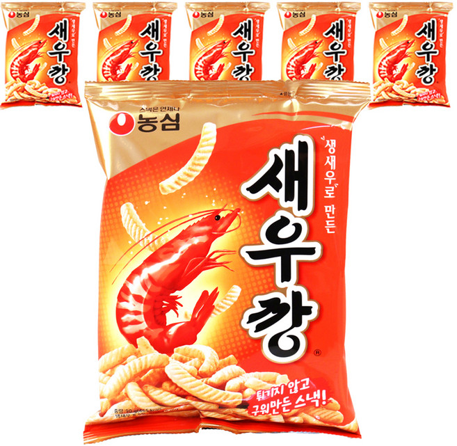새우깡, 90g, 6개