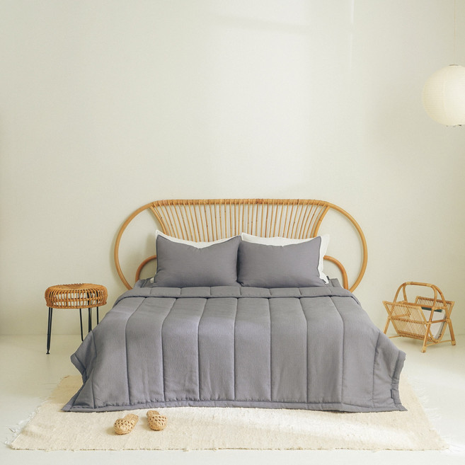 노컨셉 홀리데이 시어서커 여름 차렵이불 침구세트