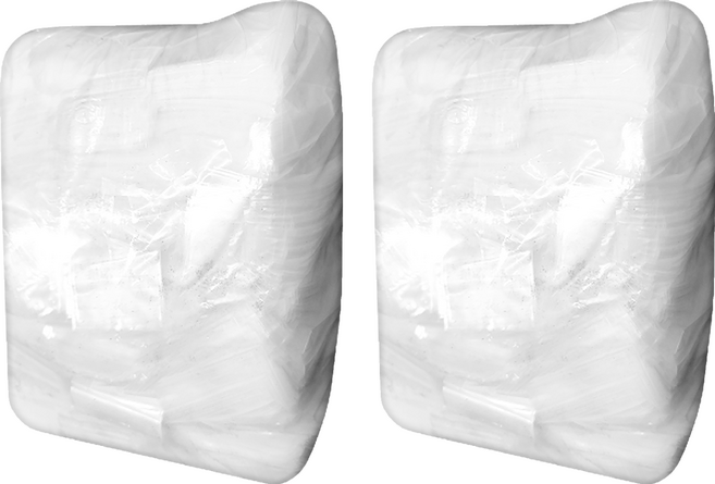 pe塑膠袋 5 x 7.5 x 0.03cm 2/x3/ 2.2kg, 5 x 7.5cm 厚度0.03mm, 1入, 2包