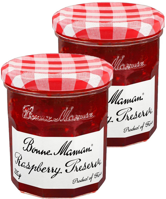 본마망 라스베리잼, 225g, 2개